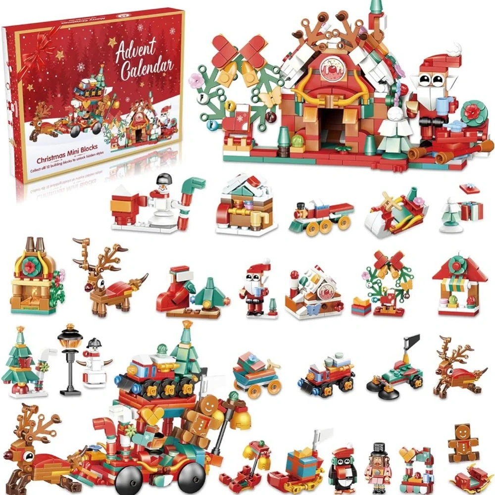 Christmas Mini Blocks Advent Calendar for Kids